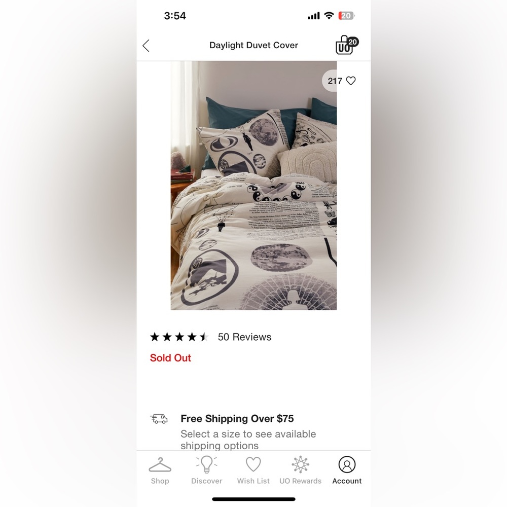 Urban Outfitters Duvet Cover (Full Size)